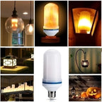 LED Flame Effect Light Bulb – Dynamic Fire Simulation for Home Decoration
