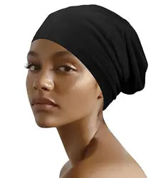 Spandex Dreadlock Tube Cap – Elastic Satin Hair Wrap for Sleeping