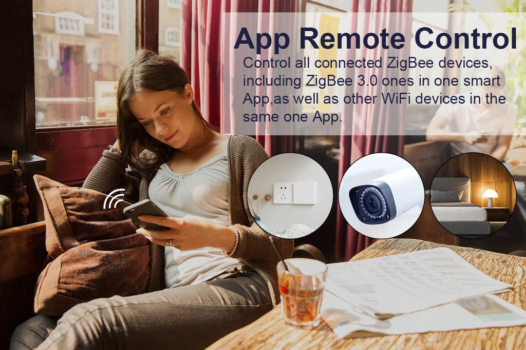 Tuya ZigBee 3.0 Smart Hub – Wireless Gateway Bridge for Alexa Google Home