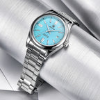 Stainless Steel Mechanical Watch – 10Bar Waterproof for Diving and Sports