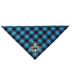 Cotton Triangle Pet Bandana – Adjustable Scarf Collar for Dogs and Cats