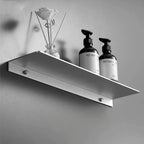 Aluminum Wall Storage Shelf – Bathroom Mirror Organizer for Shower Room