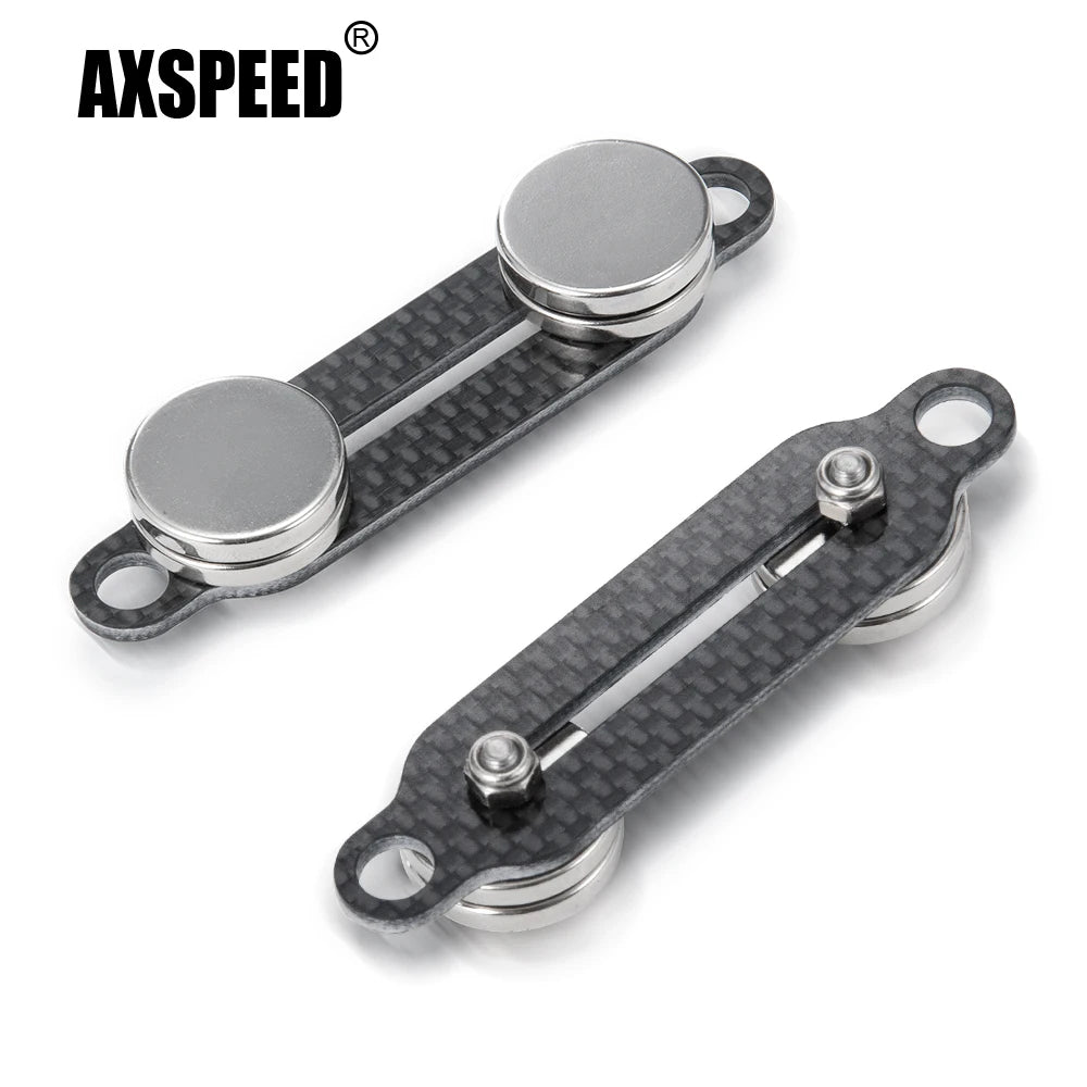 Carbon Fiber Magnetic Body Post for 1/10 RC Crawler Axial SCX10