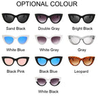 Retro Cat Eye Sunglasses – Oversized Plastic Frames for Women Fashion