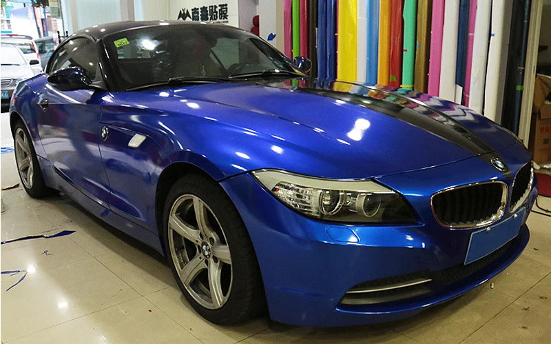 Metallic Candy Vinyl Car Wrap – Glossy Glitter Film for Vehicle Decoration