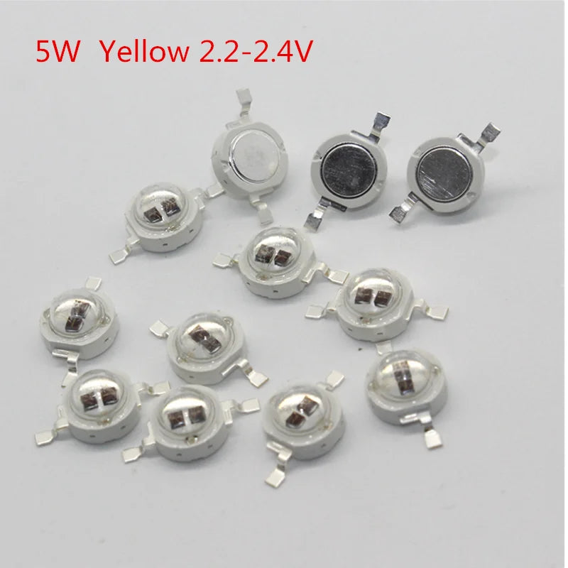 High Power COB LED Chip Bulbs – Multi-Color Lighting for DIY Electronics