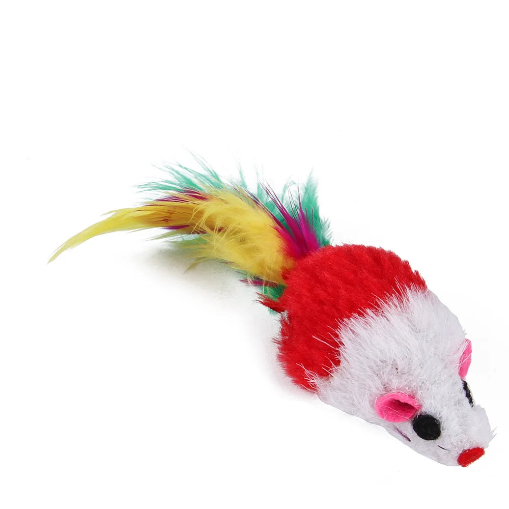 Interactive Cat Play Tunnel – Foldable Mouse and Fish Toy Set for Pets
