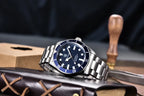 Automatic Mechanical Wristwatch – Stainless Steel for Business Men