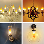 LED Flame Effect Light Bulb – Dynamic Fire Simulation for Home Decoration