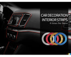 Flexible Car Interior Trim – 5m Decorative Molding for Dashboard Styling