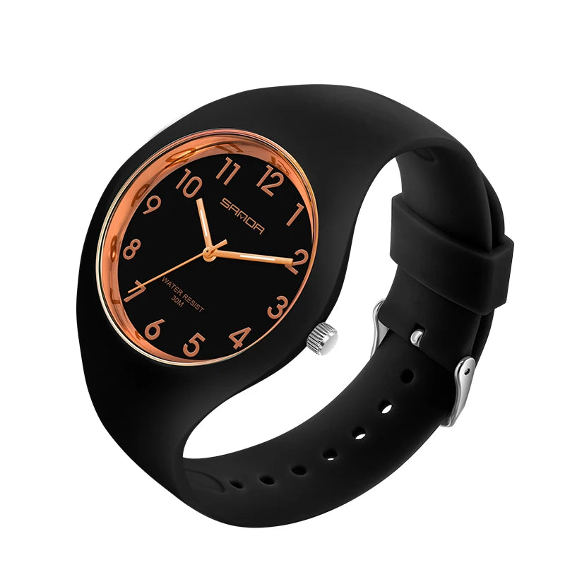 Ultra-thin Quartz Women's Watch – Minimalist Luxury Waterproof Wristwatch