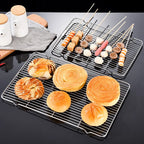 Stainless Steel Cooling Rack – Non-Stick Mesh Tray for Baking and BBQ