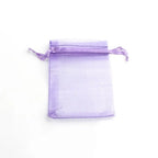 Organza Drawstring Pouches – Sheer Jewelry Gift Bags for Wedding Party Favors