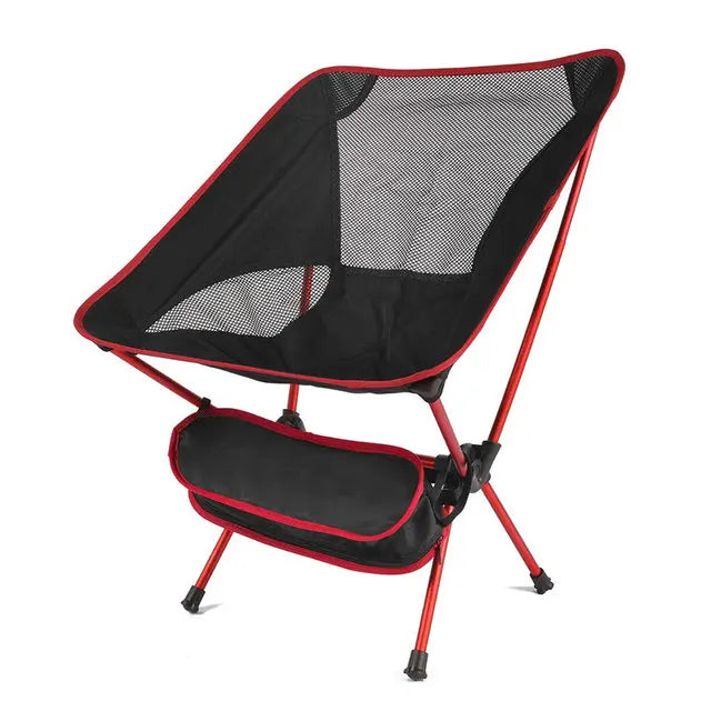 Ultralight Folding Chair – Detachable Portable Seat for Camping and Hiking