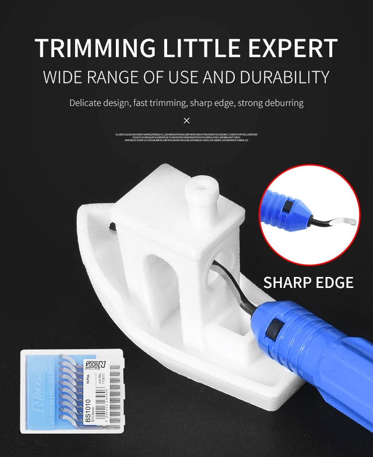 3D Printer Tool Kit – Essential Deburring and Cleaning Tools for DIY