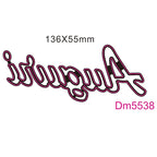 Metal Cutting Dies – Decorative Steel Stencils for Scrapbooking DIY Crafts
