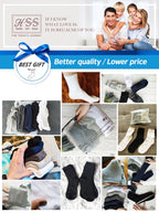 Cotton Blend Business Socks – Soft Breathable Footwear for Men Size 6.5-14