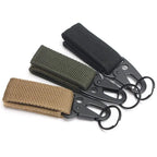 Tactical Carabiner Keychain – Heavy Duty Clip for Outdoor Camping Gear