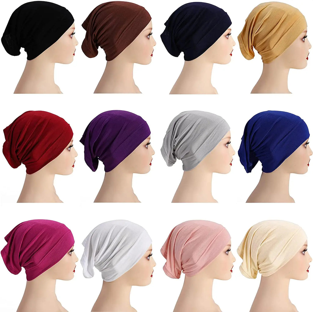 Spandex Dreadlock Tube Cap – Elastic Satin Hair Wrap for Sleeping