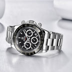BENYAR Stainless Steel Chronograph Watch – Luxury Quartz for Men
