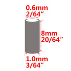 Copper Crimp Sleeves – Round Fishing Line Connectors for Rigging Tackle