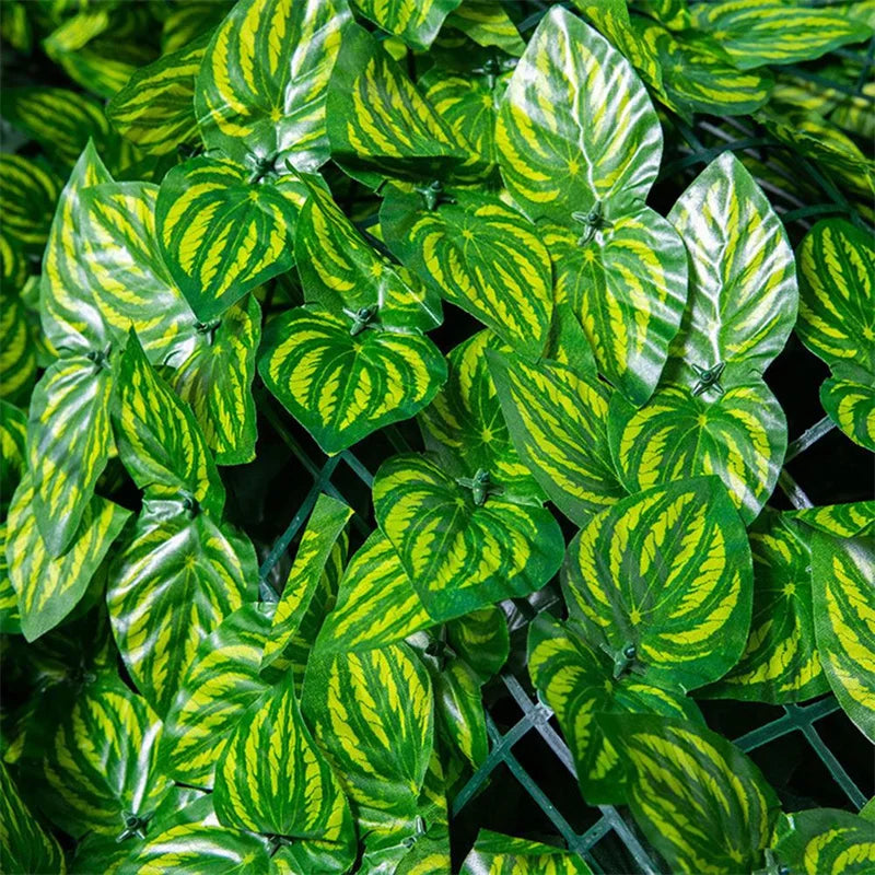 Artificial Ivy Fence Screen – 50x300cm Faux Leaf Hedge for Garden Privacy