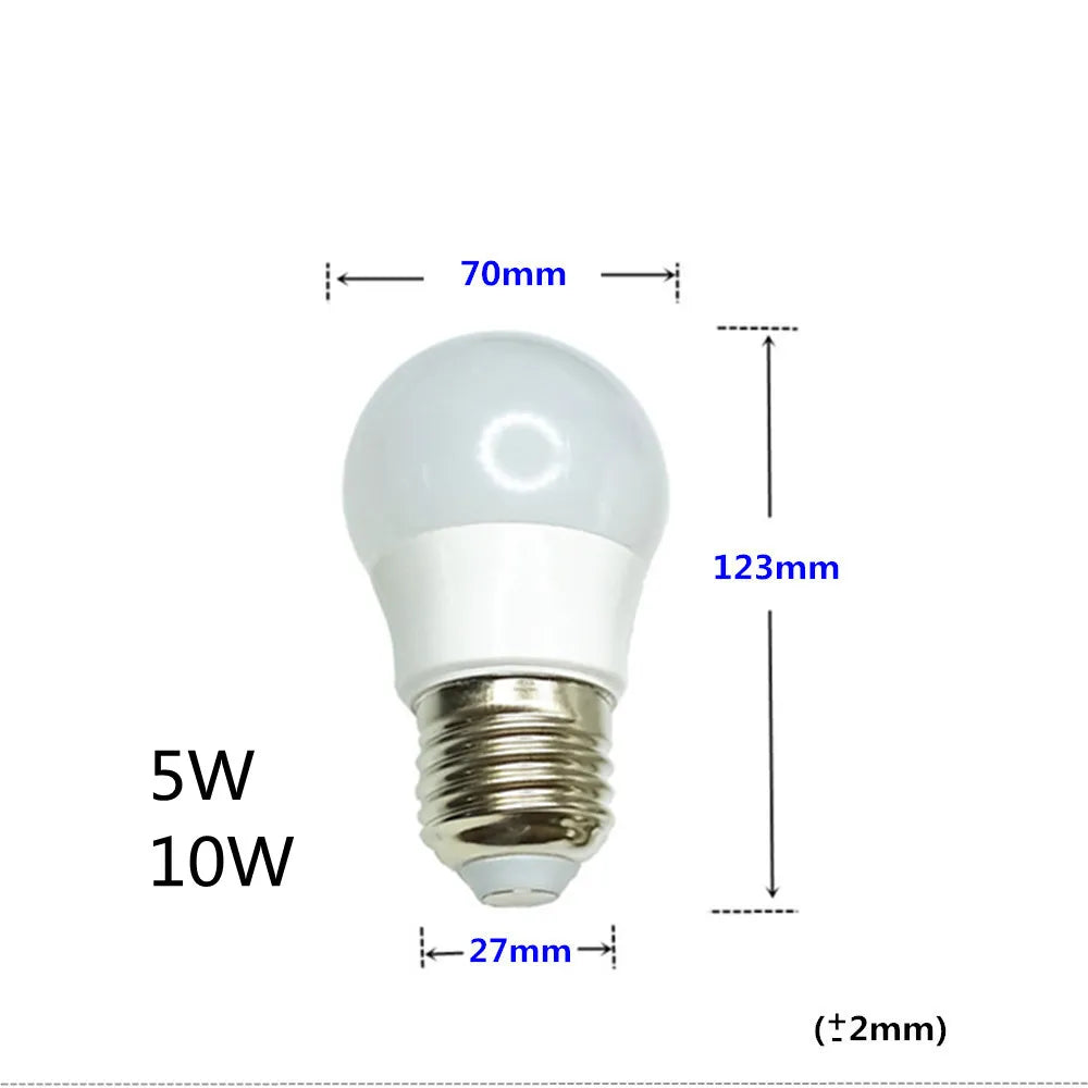 E27 LED Low Voltage Light Bulb – Versatile Power Supply for Off-Grid Lighting