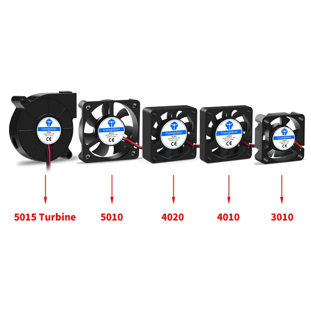 3D Printer Turbo Cooling Fan – Brushless Blower for Extruder
