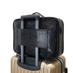 Large PU Leather Makeup Case – Professional Storage for Travel and Cosmetics
