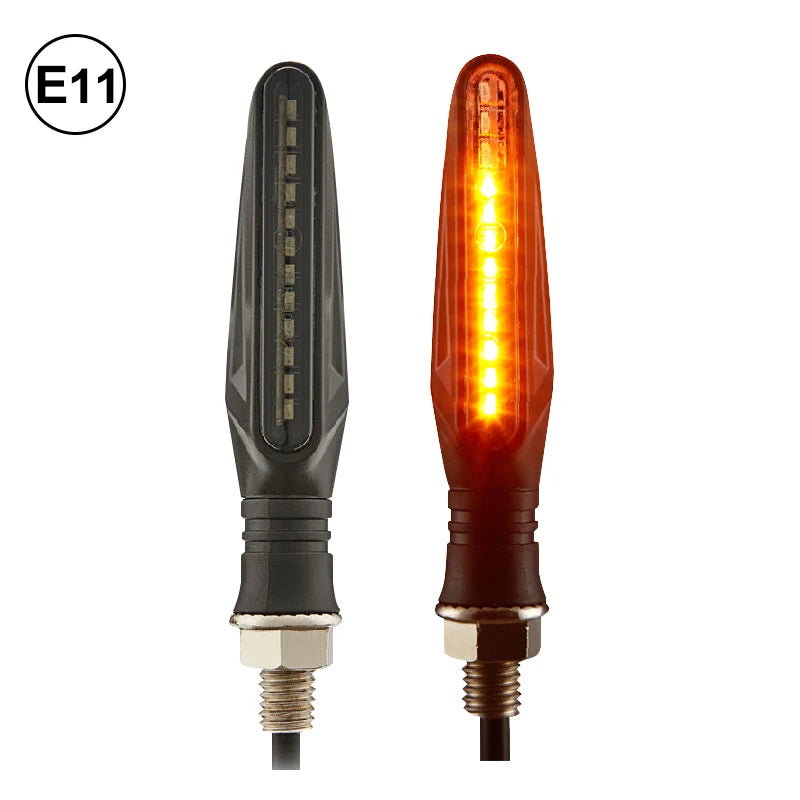 LED Motorcycle Turn Signals – 335SMD Built-in Relay Indicators for Bikes