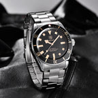 Automatic Mechanical Wristwatch – Stainless Steel for Business Men