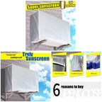 Waterproof Polyester AC Cover – All-Weather Outdoor Air Conditioner Shield