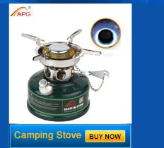 Portable Multi-Fuel Camping Stove – Liquid Gas Burner for Outdoor Cooking
