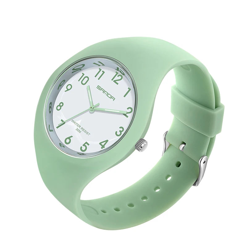 Ultra-thin Quartz Women's Watch – Minimalist Luxury Waterproof Wristwatch