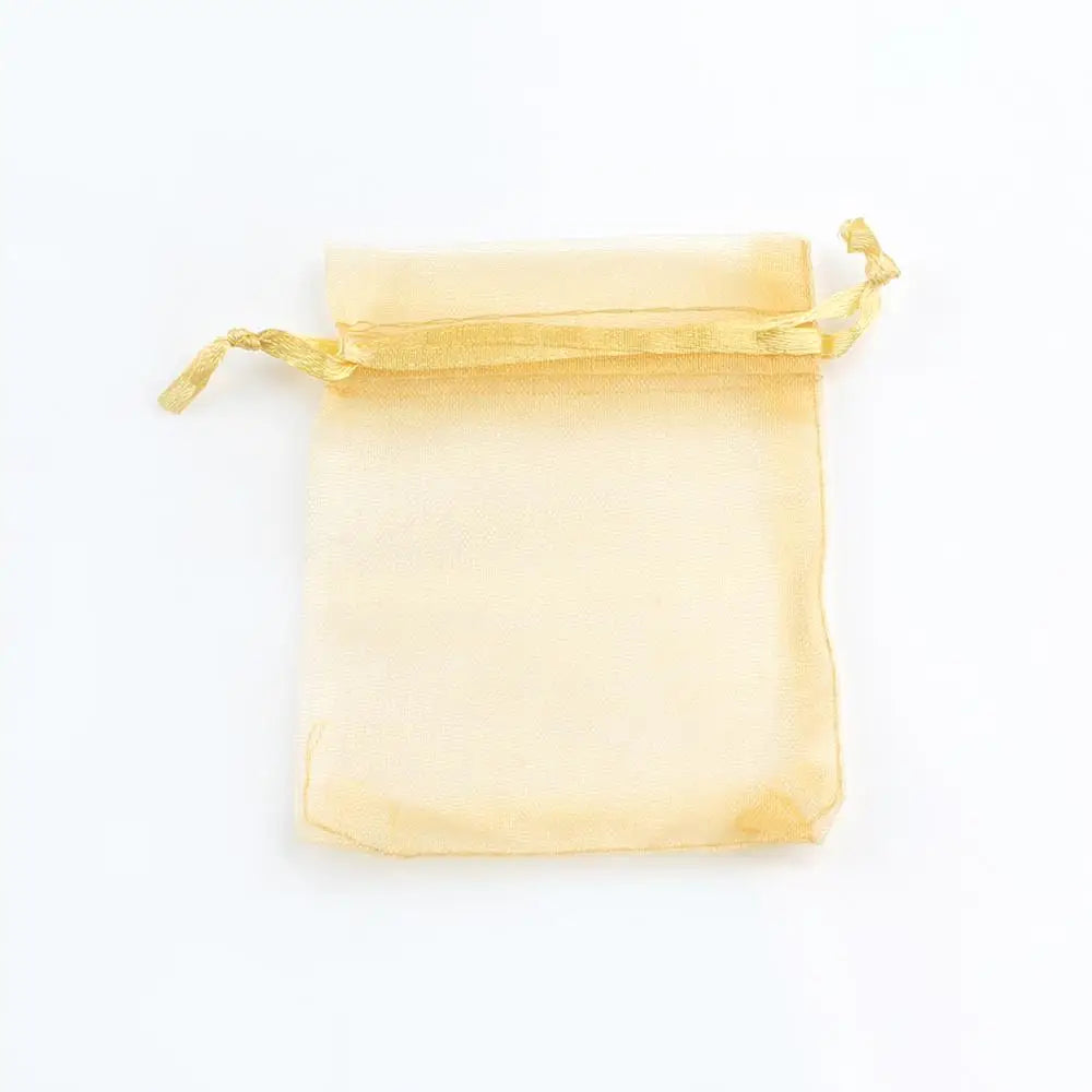 Organza Drawstring Pouches – Sheer Jewelry Gift Bags for Wedding Party Favors