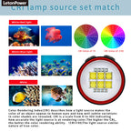 Underwater LED Photography Light – 20000LM Waterproof Video Torch for Diving