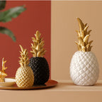 Gold Pineapple Statue – Nordic Metal Art for Modern Home Living Room Decor