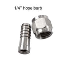 Ball Lock Keg Disconnects – 1/4 Inch Liquid and Gas for Homebrew Dispensing