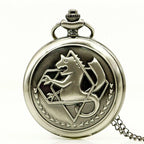Fullmetal Alchemist Pocket Watch – Edward Elric Quartz Cosplay Accessory
