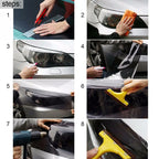 Transparent Vinyl Headlight Film – UV Protection Wrap for Auto Lighting
