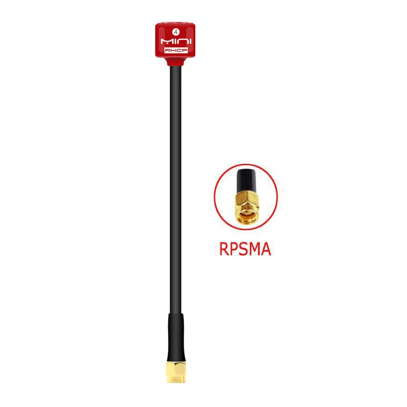 Lollipop 4 FPV Antenna – High Gain 2.8dBi for RC Racing Drone