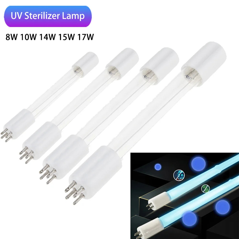 G10q UV Bactericidal Tube – Germicidal Ultraviolet Light for Sterilization