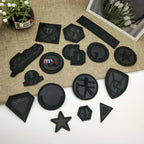 Self-Adhesive PU Leather Patches – Round Repair Appliques for Clothing and Bags
