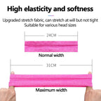 Moisture-Wicking Elastic Sweatband – Breathable Headband for Gym and Sports