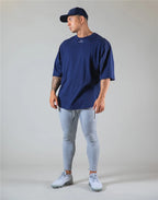 Cotton Gym T-Shirt – Short Sleeve for Men Workout Training Fitness
