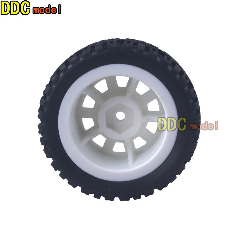 Rubber RC Car Wheels – Upgrade Tires for 1/16 Scale Remote Control Vehicles