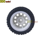 Rubber RC Car Wheels – Upgrade Tires for 1/16 Scale Remote Control Vehicles