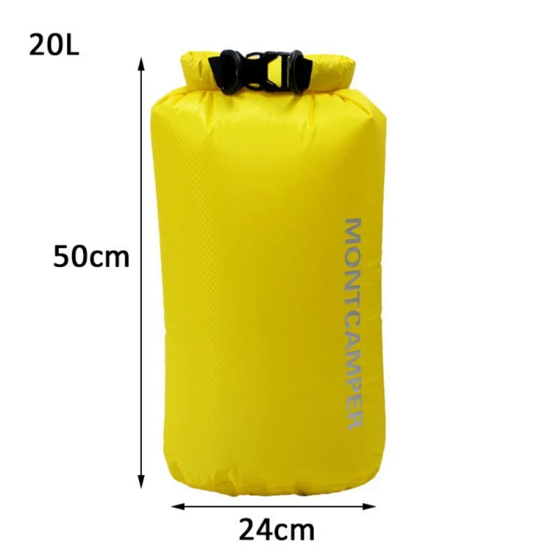 Ultralight Nylon Dry Bag – Waterproof Storage for Kayaking and Swimming