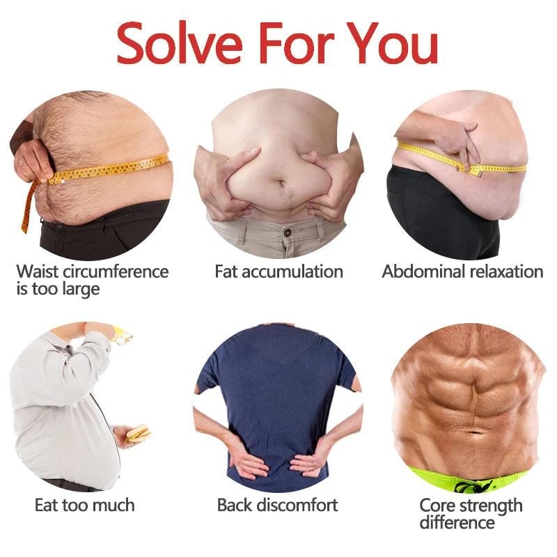 Men's Compression Bodysuit – Tummy Control Shapewear for Slimming and Workout