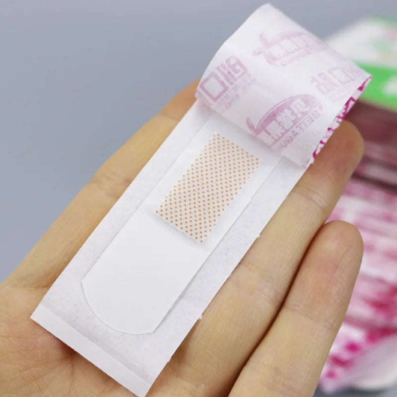 Adhesive Wound Bandages – Transparent Anti-Bacteria Plasters for First Aid